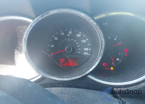 2013 Kia Sorento Lx V6 из США, поврежденный, VIN 5XYKTDA22DG336689